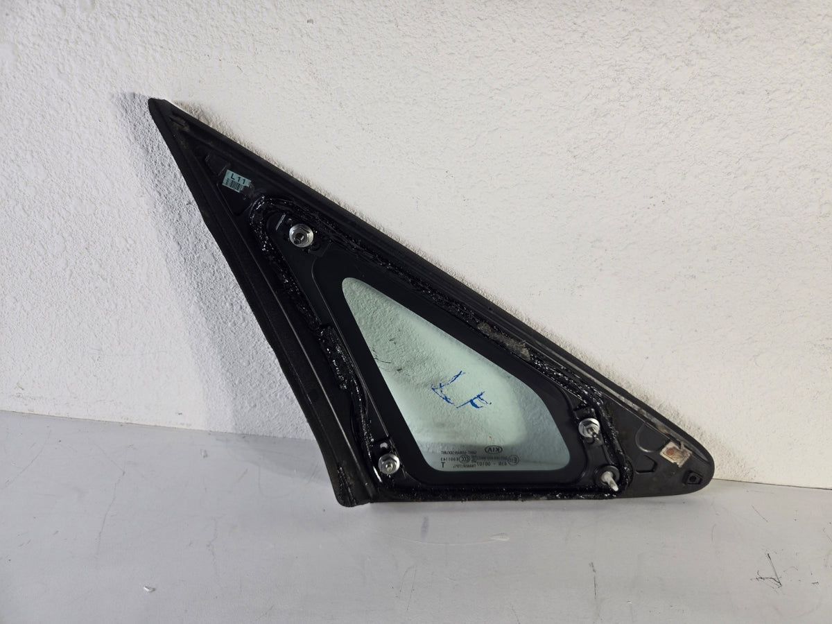 2015 2021 Kia Sedona Left Driver Side Front Door Vent Quarter Glass OEM