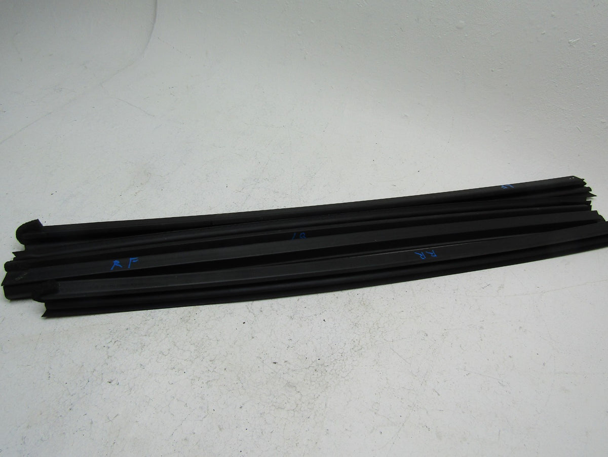 2013 2020 Infiniti Qx60 door glass window seal inner trim molding front rear set