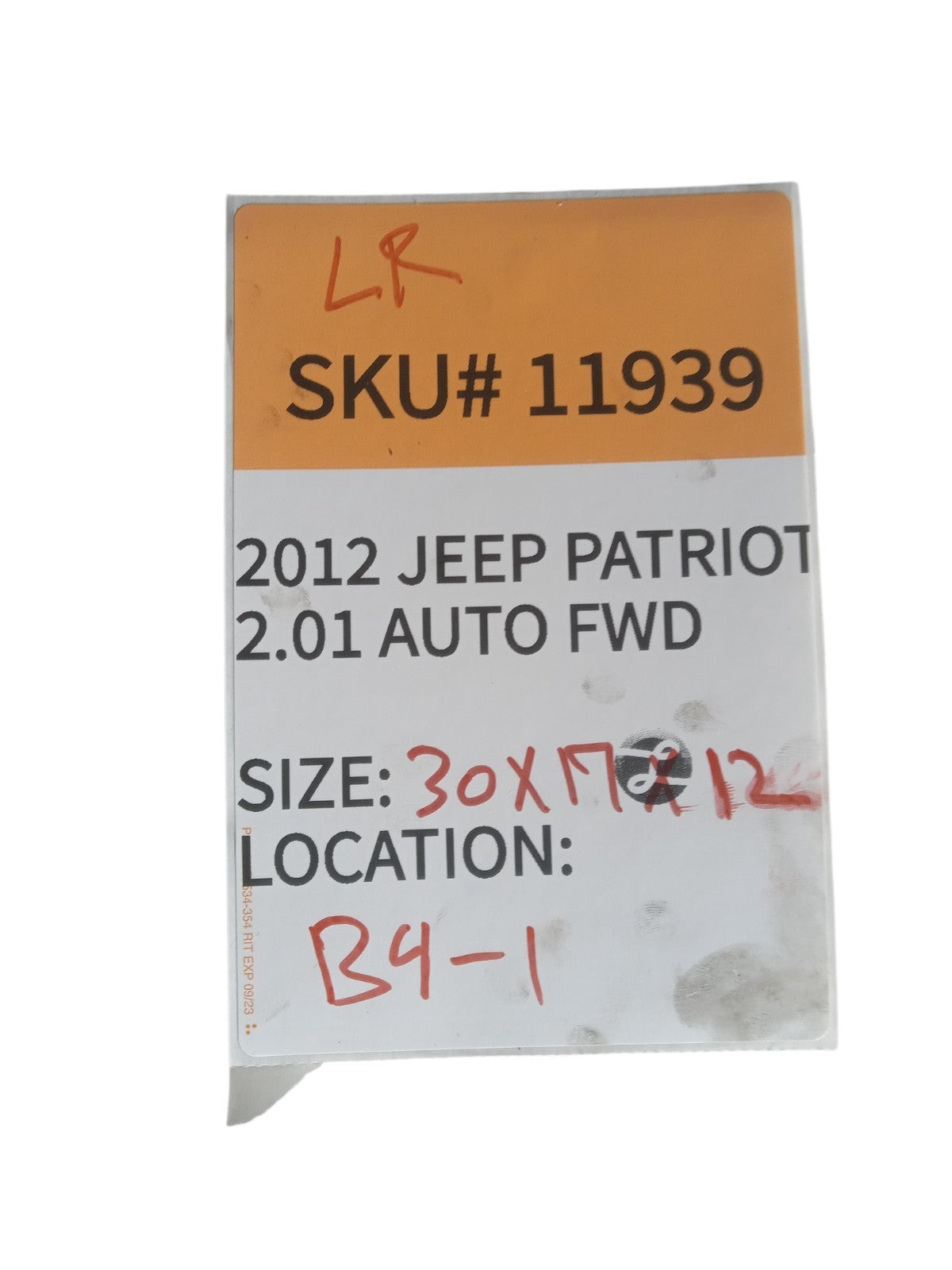 2012-2015 Jeep Patriot Left Rear Trailing Arm Driver Side OEM 11939