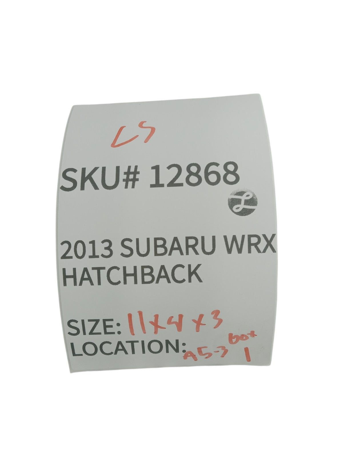 2011-2014 Subaru Impreza Left Driver Cowl Side Panel OEM 12868