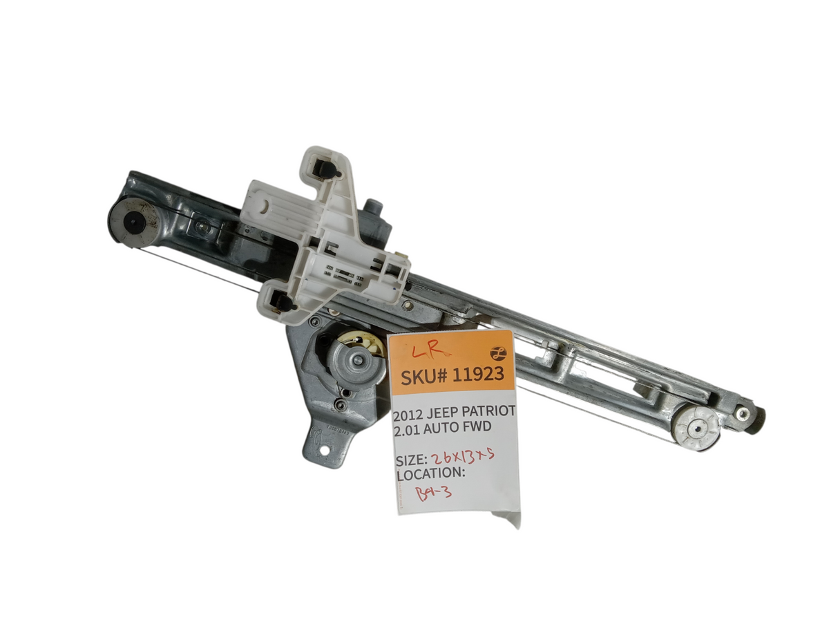 2012-2015 Jeep Patriot Left Rear Window Regulator Classic Style OEM 11923