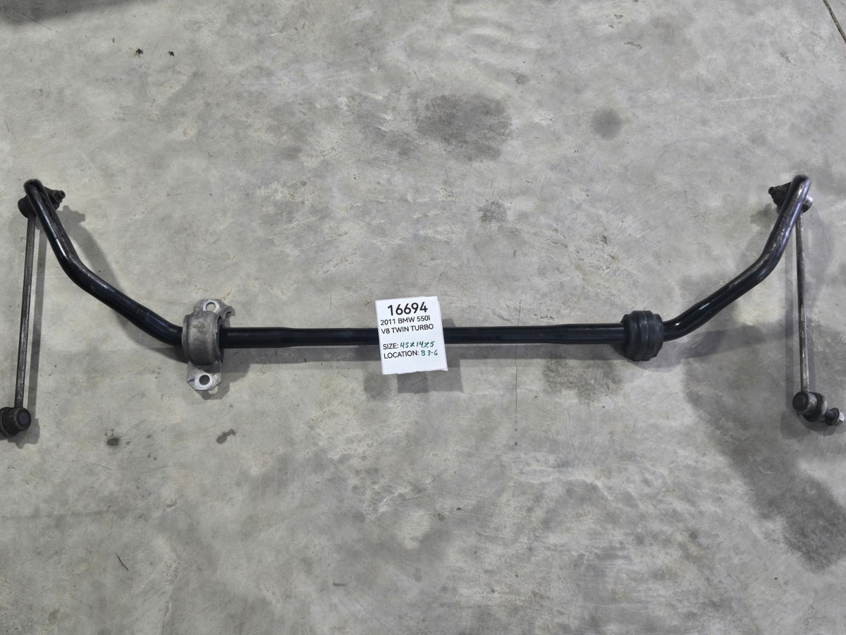 2010 2016 BMW 528i 535d 550i Front Suspension Stabilizer Sway Bar Link Rod OEM