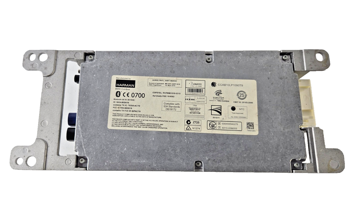 2010 2017 BMW 528i 550i Bluetooth Communication Telematics Module OEM 6434-BEB01