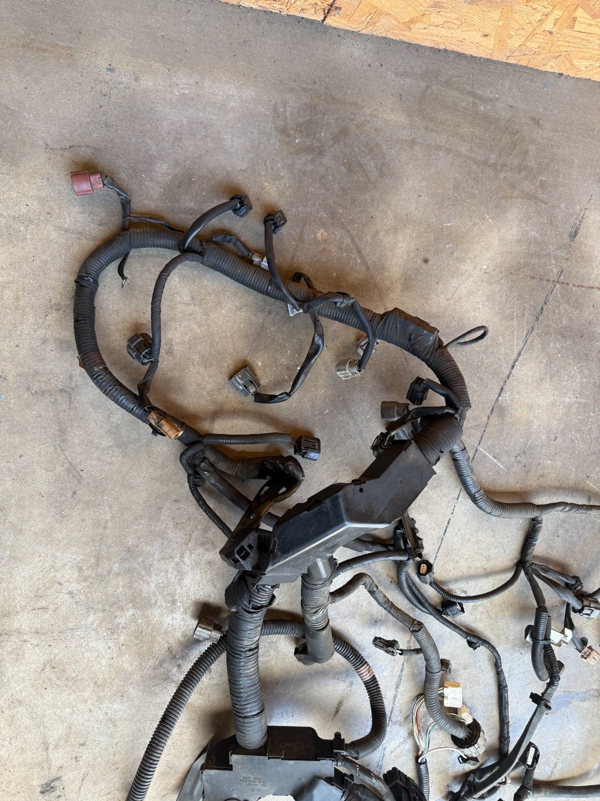 2013 Infiniti JX35 engine motor wire wiring harness FWD non hybrid 24011-3JA5A