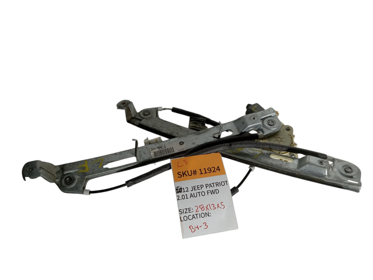 2012-2015 Jeep Patriot Left Front Window Regulator Classic Style OEM 11924